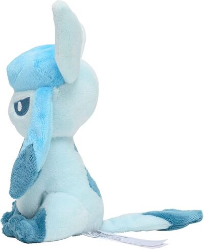 مركز البوكيمون: الجلوس اللطيفة: Glaceon Plush # 471 - الجيل 4-6 بوصة in Saudi Arabia