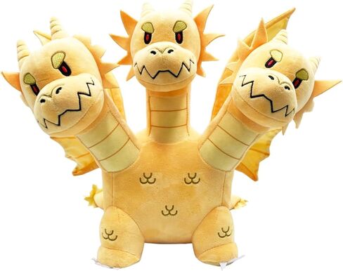 سلسلة جودزيلا الأصلية من Great Eastern Entertainment - King Ghidorah Plush 11" H in Kuwait