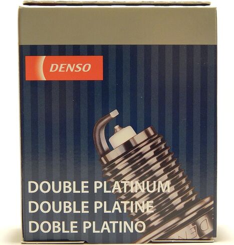 4 قطع جديدة - DENSO #3128 - شمعات إشعال مزدوجة بلاتينيوم - PK20R11 in Saudi Arabia