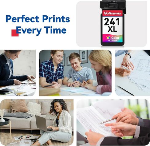 خرطوشة حبر ملونة CL-241XL بديلة لـ Canon 241XL 241 CL241 تستخدم عالية الإنتاجية لـ PIXMA MG3600 MG3620 MG2120 MG2220 MG3220 MG3520 MG3620 MG4120 MG4220 TS5120 MX522 MX532 MX472(1 ثلاثي الألوان) in Kuwait