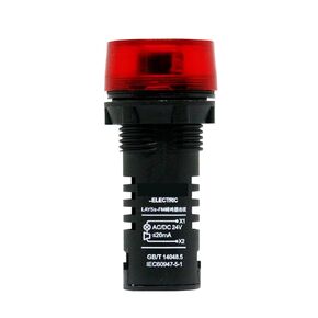 Buzzer LAY5s-FM red 22-Hole Alarm Continuous Flashing 220V(Lay5s-fm ac.dc24vred) in Saudi Arabia