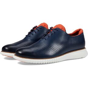 حذاء Cole Haan للرجال 2.Zerogrand Laser Wingtip Oxford، جلد أسود/أسود، 15 عرض in Kuwait