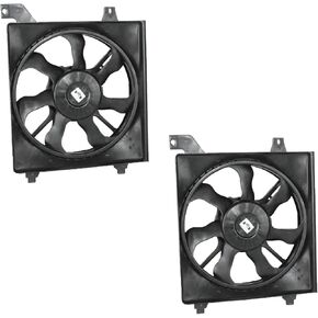 2 قطعة المبرد والموافقة شفرة مروحة التبريد A/C لشركة هيونداي لهجة 1.6L 2007-2011 620489 HY3115122 in Kuwait