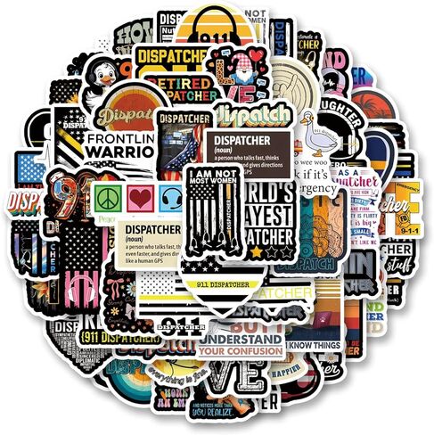 68pcs Dispatcher Aesthetic Vinyl Waterproof Decals Stickers Pack Gym Cute Cartoon for Water Bottle,Laptop,Phone,Skateboard,Scrapbooking,Bumper for Party Supply Decor Favor in Saudi Arabia