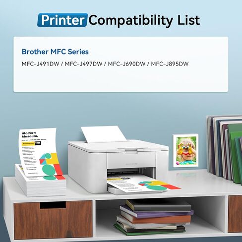 LC3013 Black Ink cartridges Replacement for Brother LC3011 LC3013 Black Compatible with MFC-J497DW MFC-J491DW MFC-J895DW MFC-J690DW Printer(2-Pack) in Saudi Arabia