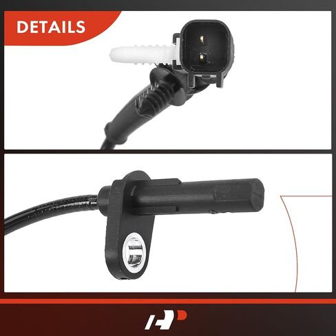 مستشعر سرعة العجلات A-Premium ABS متوافق مع موديلات Ford- Ranger 2010-2011 - السائق الخلفي وجانب الراكب، مجموعة من قطعتين، استبدال # AL5Z2C190B، AL5Z2C191B in Kuwait