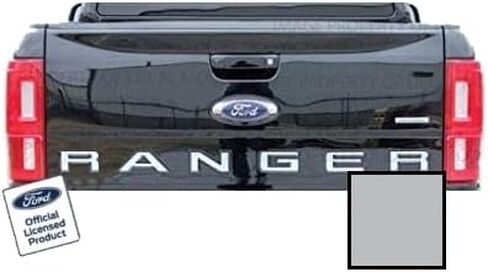 Decal Mods Tailgate Insert Inlay Replacement Decal Sticker (Thin) for Ford Ranger (2019-2022) (Black Matte) - CBM in Saudi Arabia