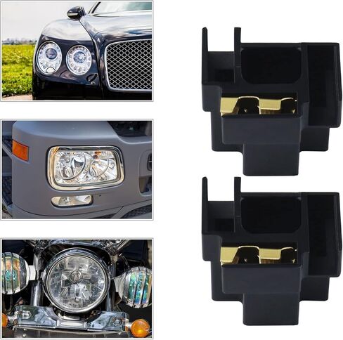 eMagTech 4 قطع H4 3 دبوس استبدال موصل المصباح مع محطات H4 لمبة إصلاح حامل موصل التوصيل موصل السيارات التوصيل 12 فولت in Saudi Arabia