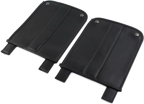 GZYF Motorcycle PU Leather Black Rear Mudguard Bra For Hannigan For California Sidecar For Roadsmith for Harley. in Saudi Arabia