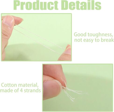 FREEBLOSS 6PCS Sashiko Thread 6 x 150m 100% Cotton Embroidery Flosses White Hand Sewing Thread 4 Strands Sashiko Quilting Threads for Sewing Needlework in Saudi Arabia