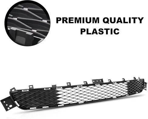 PartsFlow For 2018-2022 Infiniti Q50 Sport 3.0L Front Bumper Lower Black Grille Grill Without adaptive cruise in Saudi Arabia