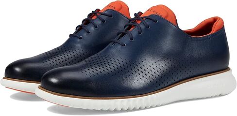 Cole Haan Men's 2.Zerogrand Laser Wingtip Oxford, Black Leather/Black, 15 Wide in Kuwait