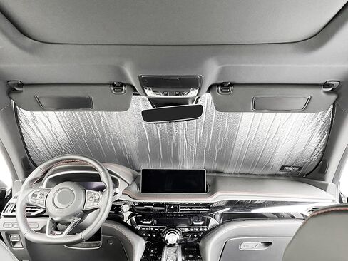 YelloPro مقاس مخصص للزجاج الأمامي عاكس للضوء لـ 2022 2023 2024 2025 2026 Acura MDX SUV، Base، Sport، Hybrid، A-Spec، ملحقات حماية ظل الشمس [صنع في الولايات المتحدة الأمريكية] in Saudi Arabia