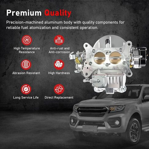 0-80350 المكربن ​​350CFM 2BBL استبدال المكربن ​​الكهربائي لهولي 0-80350 (أداء الشارع المنتقم) متوافق مع نماذج GMC CJ5 CJ7 F100 in Kuwait