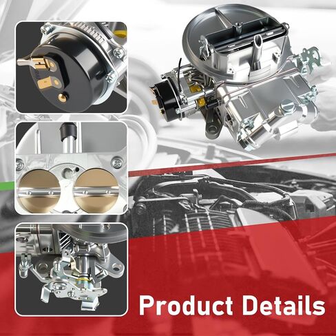 0-80350 المكربن ​​350CFM 2BBL استبدال المكربن ​​الكهربائي لهولي 0-80350 (أداء الشارع المنتقم) متوافق مع نماذج GMC CJ5 CJ7 F100 in Kuwait