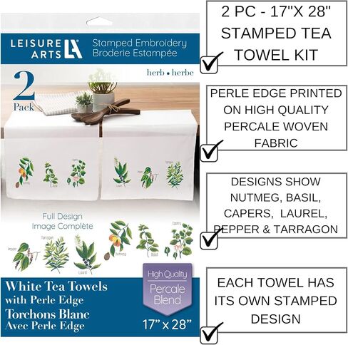 Cross Stitch Towel Kit Sunflowers in Kuwait