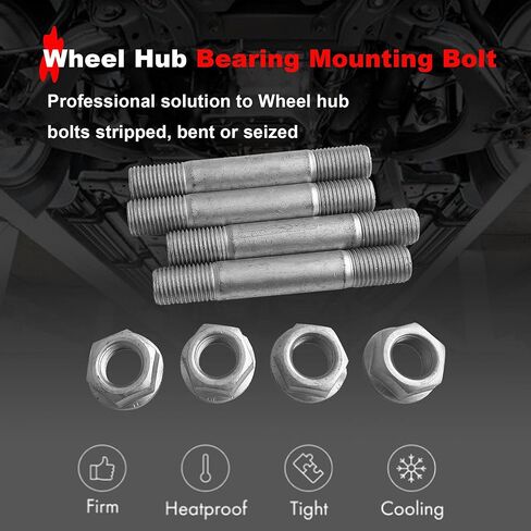 917-513 محور العجلة الأمامية، مجموعة أدوات تركيب مسامير التثبيت المتوافقة مع Ford F250 F350 F450 F550 Super Duty Excursion 2000-2005 استبدال F81Z1107AA in Saudi Arabia