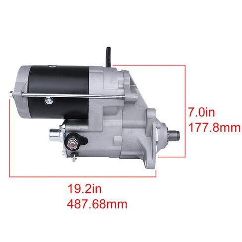 محرك بدء تشغيل جديد RAREELECTRICAL متوافق مع عزم الدوران العالي 00 01 02 03 Ford Excursion F-250 7.3L ديزل 228000-8420 in Saudi Arabia