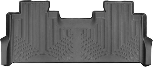 بطانات أرضية مخصصة من Weathertech لسيارة Ford Super Duty، Super Duty، Super Duty - الصف الثاني (4410122)، أسود in Kuwait