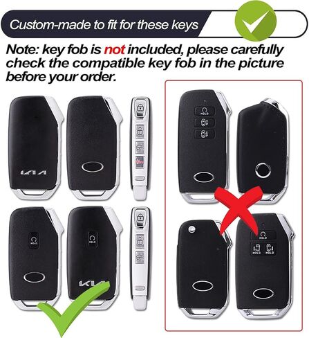 TPU Car Key Case Protector Cover Fob Case with Chain for Kia Soul Forte Telluride K5 Seltos NIRO Sportage Sorento in Saudi Arabia