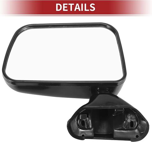 ACROPIX Manual Rearview Mirror Glass Door Side Wing Mirror Left and Right for Toyota Hilux 1988-2005 - Pack of 2 in Saudi Arabia