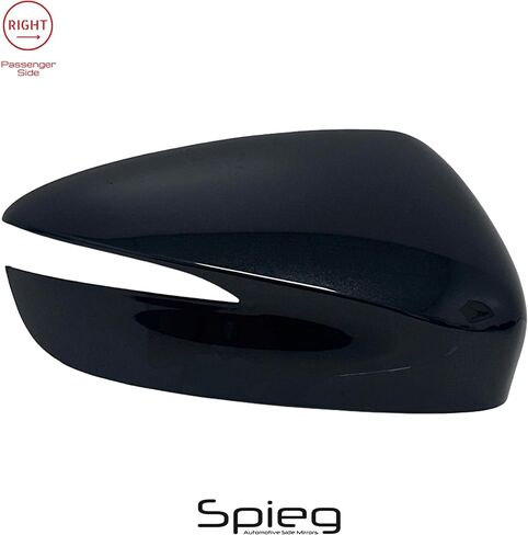 غطاء مرآة جانبية للركاب من Spieg لـ 2015-2016 Mazda CX-5، 2016-2019 CX-3 غطاء مبيت أسود مطلي يمين KR22-69-1N1-51 in Kuwait