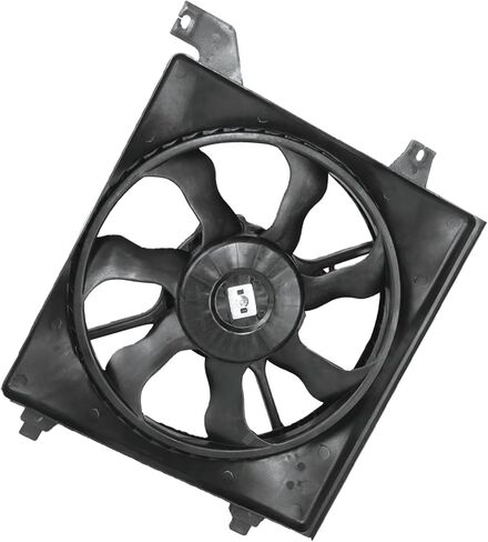 2 قطعة المبرد والموافقة شفرة مروحة التبريد A/C لشركة هيونداي لهجة 1.6L 2007-2011 620489 HY3115122 in Kuwait