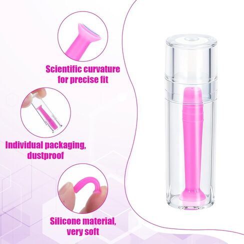 6Pcs Contact Lens Remover Tool, Hard Contact Lens Plunger Silicone Eye Suction Cup Scleral Lenses Removal Tool for RGP in Kuwait