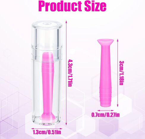 6Pcs Contact Lens Remover Tool, Hard Contact Lens Plunger Silicone Eye Suction Cup Scleral Lenses Removal Tool for RGP in Kuwait