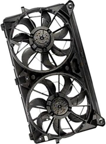 Lower Dual Radiator and Condenser Fan Assembly for Chevrolet Avalanche 1500 2005 2006 1 X in Saudi Arabia