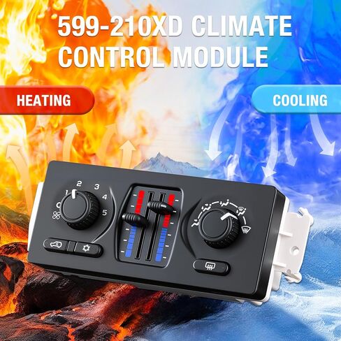 599-210XD وحدة التحكم في المناخ متوافقة مع 2003-2007 شيفروليه سيلفرادو 1500 2500 3500 أفالانش سوبربان تاهو تريل بليزر وجي إم سي سييرا يوكون XL Envoy لوحة التحكم في سخان التيار المتردد in Kuwait