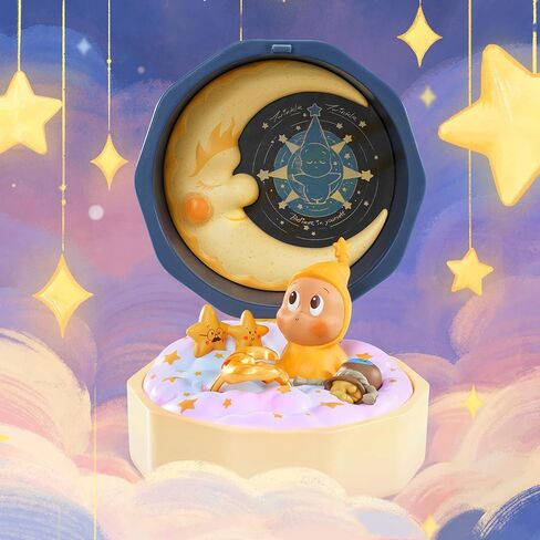 POP MART Romantic Ring Box Series 4 Scene Sets Blind Box Figures, Collectible Toys Home Decorations, Holiday Birthday Gifts for Girls and Boys, Single Box in Saudi Arabia