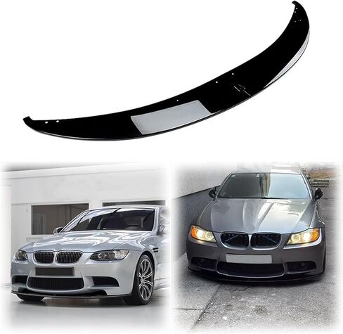 2006-2013 for BMW 3 Series E90 E91 E92 E93 M3 Bumper Style Front Lip Splitter Diffuser Spoiler Body Kit Gloss Black in Saudi Arabia