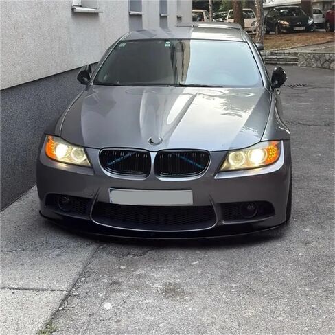 2006-2013 for BMW 3 Series E90 E91 E92 E93 M3 Bumper Style Front Lip Splitter Diffuser Spoiler Body Kit Gloss Black in Saudi Arabia