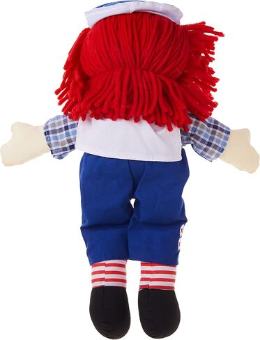 Aurora® Timeless Raggedy Ann & Raggedy Andy® دمية Raggedy Andy الكلاسيكية المحشوة - ذكريات عزيزة - لعب دائم - متعددة الألوان 17 بوصة in Saudi Arabia