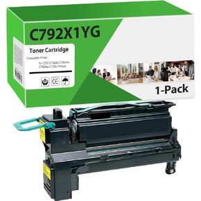 C792X1CG C792 High Yield Cyan Toner Cartridge Remanufactured Work for lexmark C792 C792de C792dhe C792dte C792e Printer in Kuwait