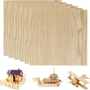 6 عبوات من ألواح الخشب الرقائقي مقاس 12 × 12 × 1/8 بوصة من ألواح خشب الورد الفراغات الخشبية غير المكتملة للنقش بالليزر وقطع الحرف اليدوية (خشب الورد البرازيلي Bubinga) in Kuwait