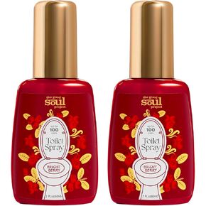 رذاذ المرحاض للأنبوب، الحمضيات الطازجة، مزيل رائحة رذاذ الحمام، 2 أونصة سائلة 2 عبوة in Kuwait