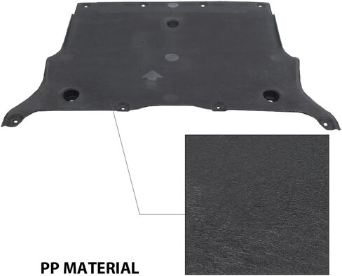 G-PLUS Black Front Under Engine Cover Splash Guard Fit Tesla Model 3 2017 2018 2019 2020 2021 2022 2023 1104312-00-B in Saudi Arabia