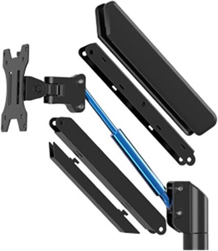 Adjustable multi-screen display pneumatic arm for 17 to 32-inch monitors (single screen) in Saudi Arabia