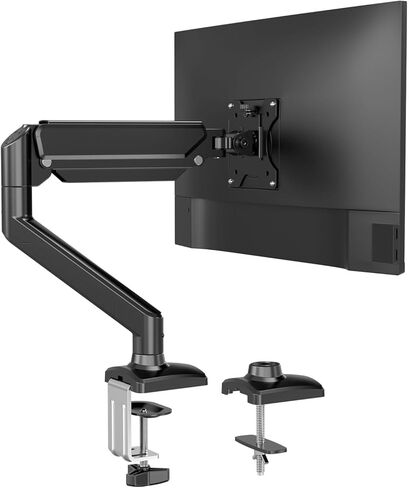 Adjustable multi-screen display pneumatic arm for 17 to 32-inch monitors (single screen) in Saudi Arabia