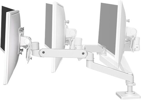 45-684-290 Dual Monitor Lifting Cantilever Touchscreen Stand(Perforated) in Saudi Arabia