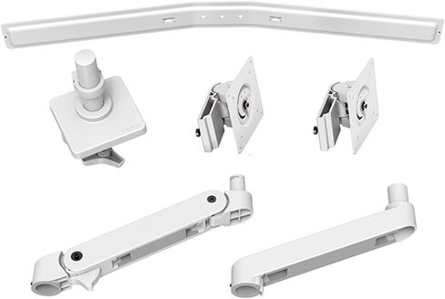 45-684-290 Dual Monitor Lifting Cantilever Touchscreen Stand(Perforated) in Saudi Arabia