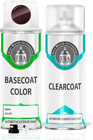 ERA Paints B4N - Carmine Red Metallic for KIA Exact Match Automotive Touch Up Paint Spray - Premium Kit in Saudi Arabia