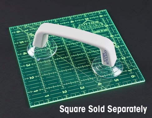 Ruler Knob - Suction Cup Knob Attaches to Almost Any Flat Ruler or Template - Get a Grip on Your Rulers! – 2 Pack in Saudi Arabia