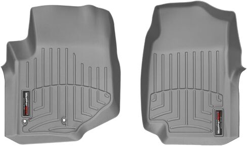Weathertech Custom Fit FloorLiners for Chevrolet Trailblazer EXT, Trailblazer, Envoy Denali - 1st Row (440071), Black in Saudi Arabia