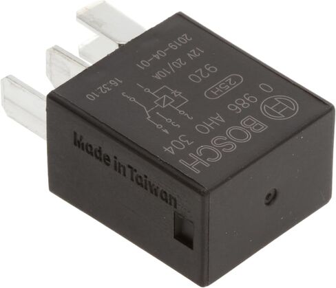 بوش 0986AH0304 ريلاي تغيير مايكرو - 5 دبابيس، 12 فولت تيار مستمر، 20/10 أمبير - فردي in Saudi Arabia