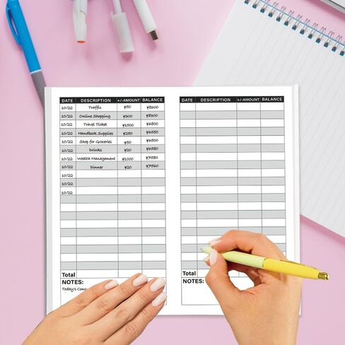 Travelers Notebook Inserts,Account Book,Standard Regular TN Journal,30 Sheets,8.25" x 4.25",Travelers Notebook Refills for Journals,Diaries,Planners in Saudi Arabia