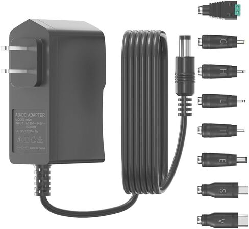 24V 1A Power Adapter 24W Supply 100V-240V AC to DC 24 Volt Charge for Essential Oil Diffuser Humidifier, PCB Design/Computer Speakers in Saudi Arabia