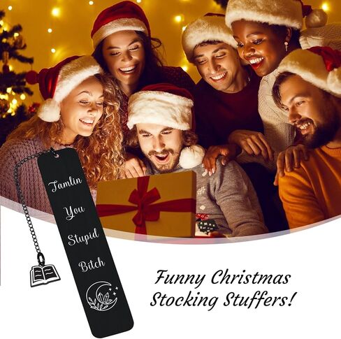 Christmas Bookmarks, Booktok Accessories, Fantasy Romance Bookish Items, Stocking Stuffers for Her Him, Book Lovers Gifts, Christmas Bookish Gifts, Book Marks for Reading Women Men, Fantasy Bookmark in Kuwait